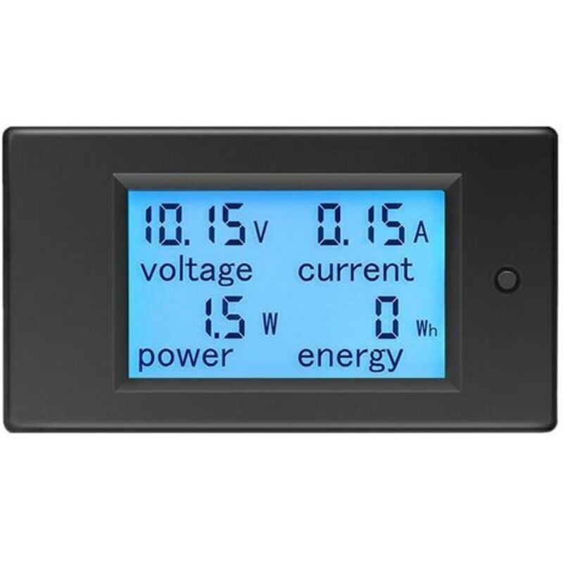 foto del prodotto lablanc voltmetro amperometro dc 6,5 100v 20a, misuratore di tensione wattmetro tester tensione corrente potenza energia contatore di energia