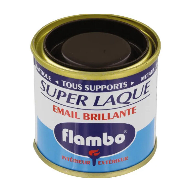foto del prodotto lacca flambo 50ml nero.