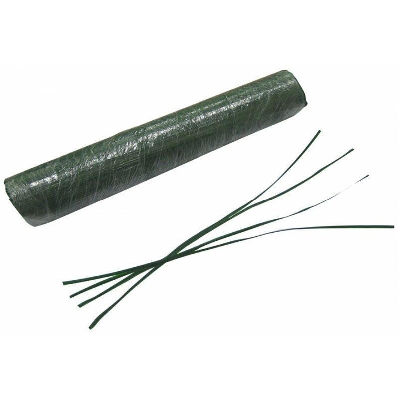 foto del prodotto laccetto per agricoltura in pvc 1000 pz. col. verde cm. 25