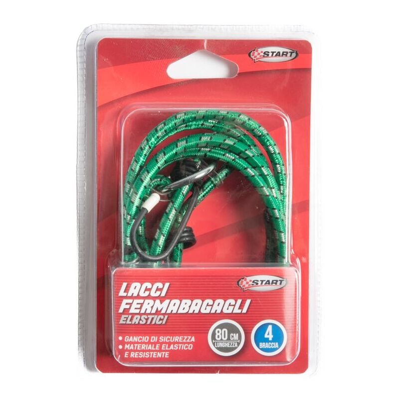 foto del prodotto lacci elastici a 4 braccia lunghezza 80 cm