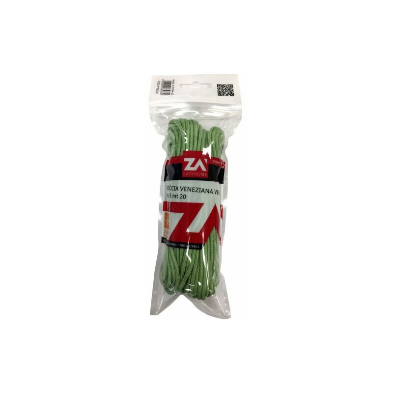 foto del prodotto laccio p veneziane cf 20 m verde chiaro