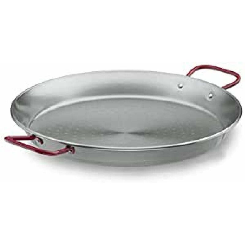 foto del prodotto lacor 63629 piatto rotondo inossidabile ferro da stiro acciaio, nero, 28 cm
