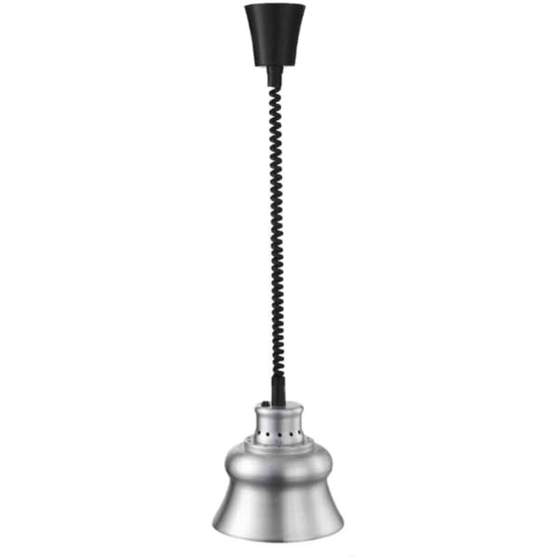 foto del prodotto lacor 69266 lampada riscaldante a infrarossi, mantiene i piatti caldi, secchi, con cavo a sputo flessibile da 30 a 110 cm, include lampadina,