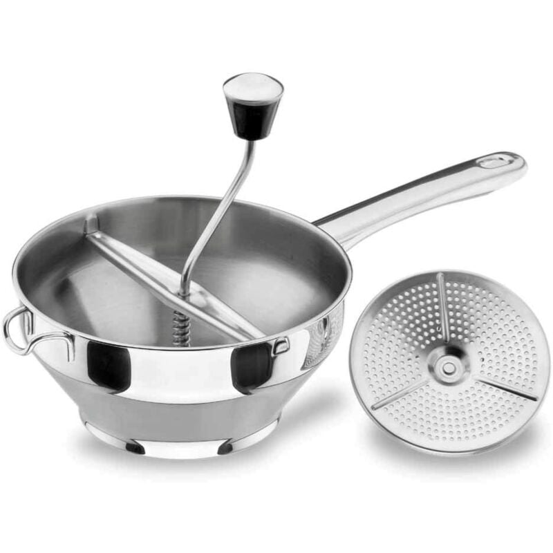 foto del prodotto lacor macchina schiacciapatate in acciaio inox, argento, one size, 20 cm