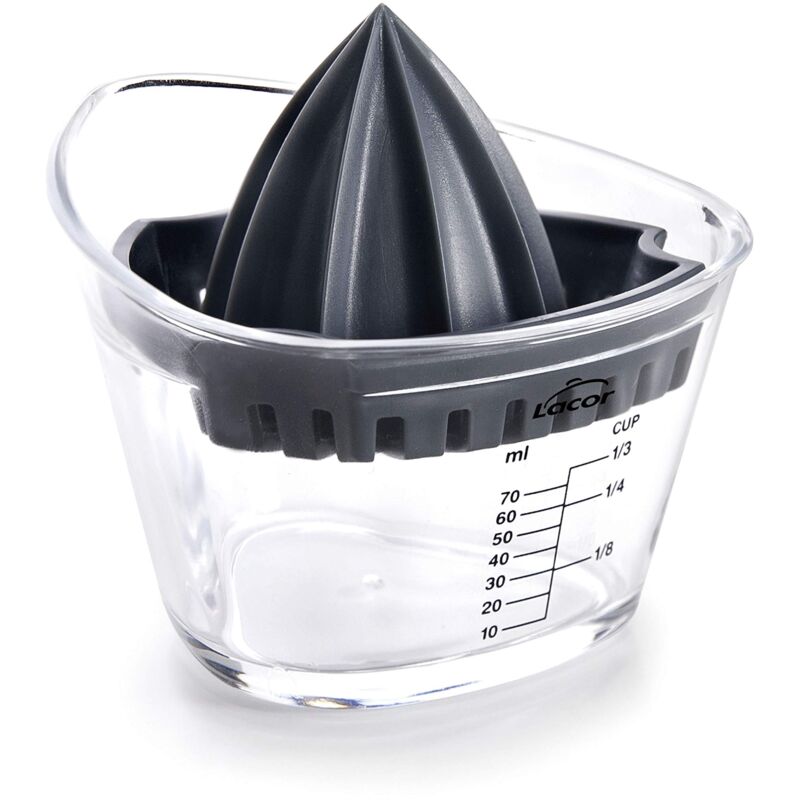 foto del prodotto lacor mini spremiagrumi per limoni e lime, senza bpa, polipropilene, acrilico, 70 ml