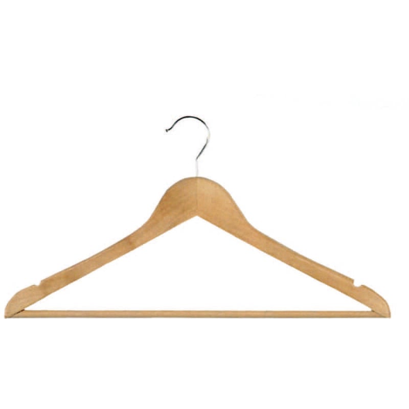 foto del prodotto lady doc stampella universale legno con spalla stretta cm.45 colore naturale