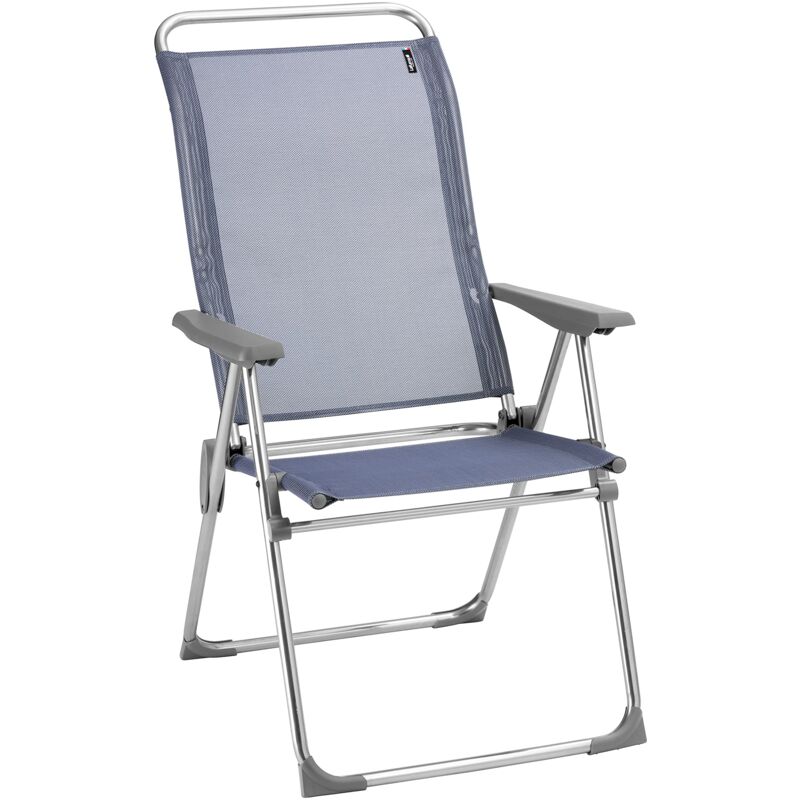 foto del prodotto lafuma mobilier alu cham sedia pieghevole, batyline, ocean ii, 62,5x67x111 cm