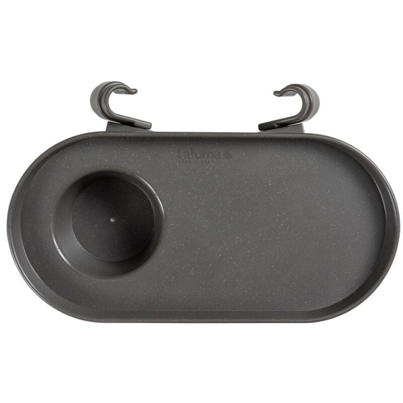 foto del prodotto lafuma mobilier mobile portabicchieri per poltrona relax in plastica riciclata al 100 , titanio, lfm52559105