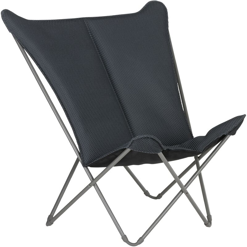foto del prodotto lafuma mobilier poltrona pieghevole pop up xl beconfort lafuma lfm5183 dark grey