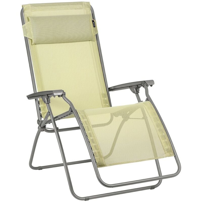foto del prodotto lafuma mobilier poltrona reclinabile sdraio r clip lafuma lfm4020 etamine titane