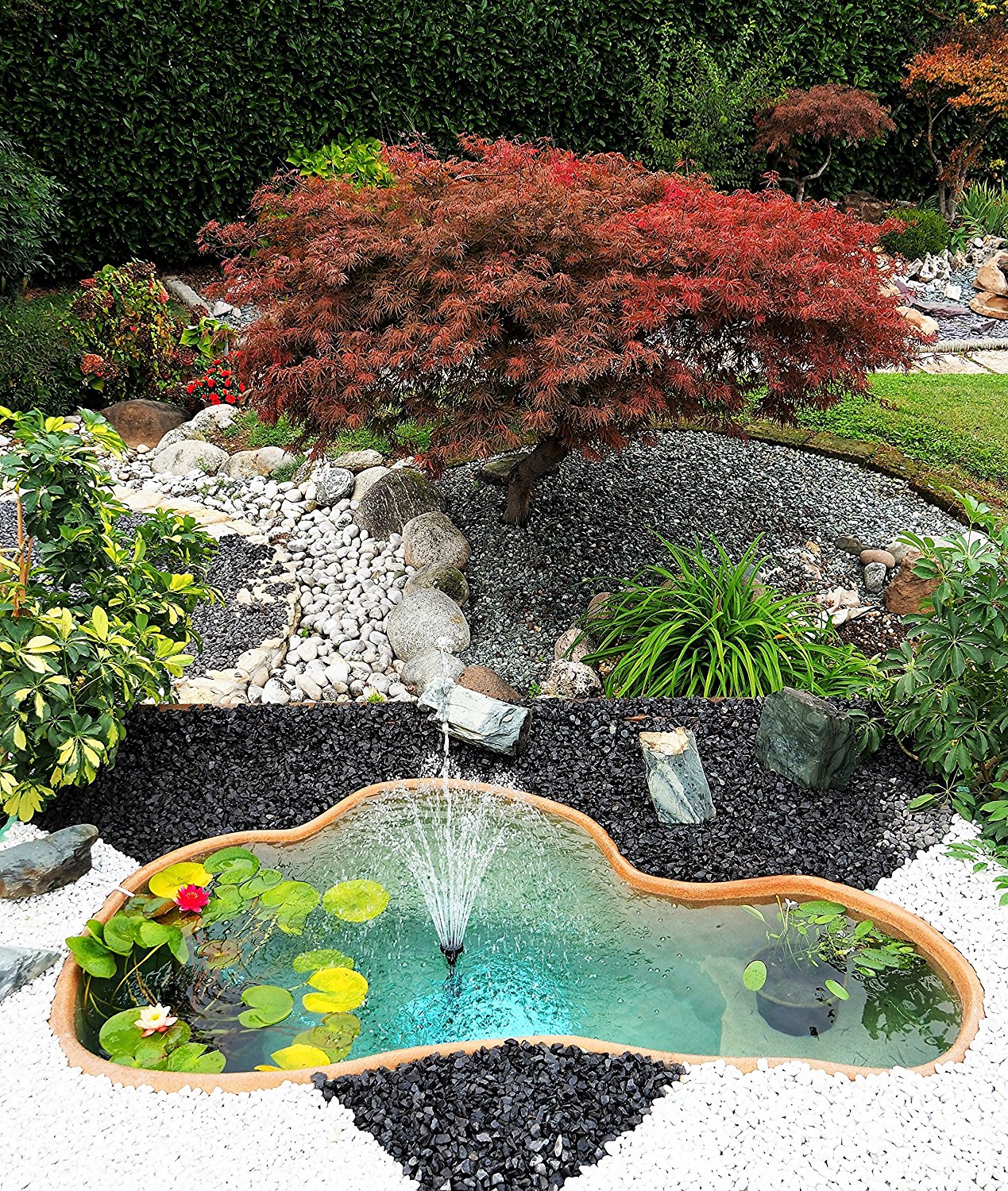 foto del prodotto laghetto antille cm 220x140x60 capacita litri 750 giardino giardinaggio