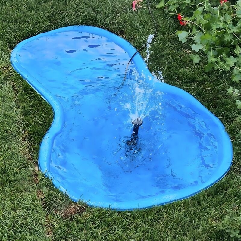 foto del prodotto laghetto da giardino bracciano azzurro litri 220 da 136x100xh34