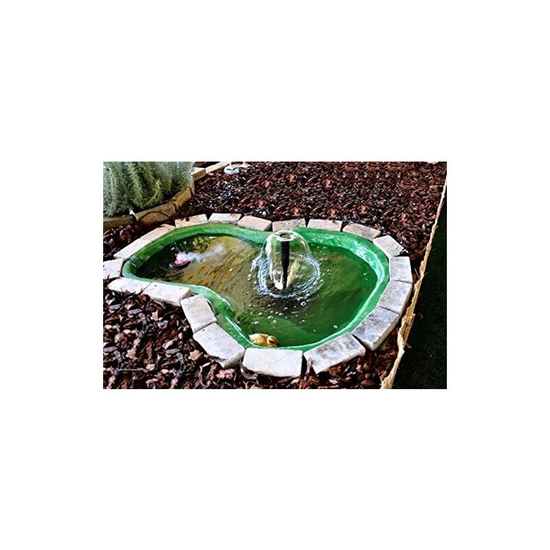 foto del prodotto laghetto da giardino green da litri 220 dimensioni 136x100xh34 cm