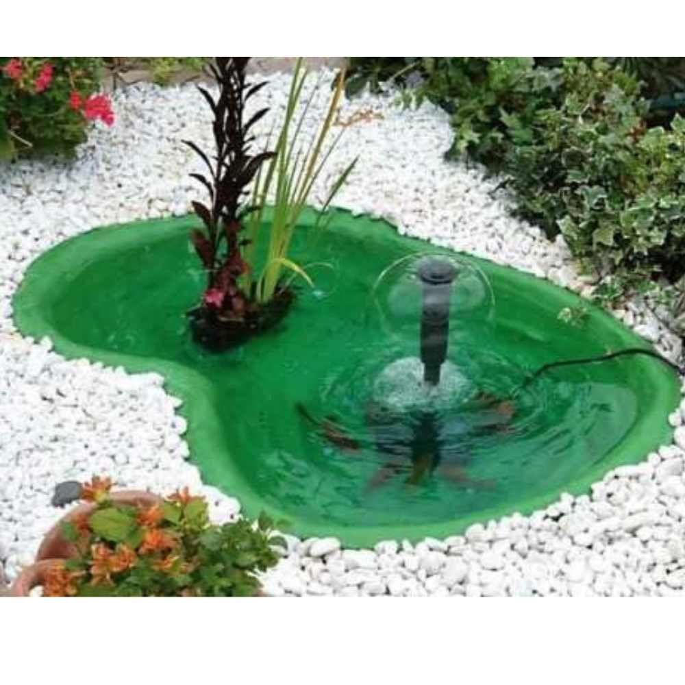 foto del prodotto laghetto green stagno da giardino litri 120 dimensioni 110x78xh28