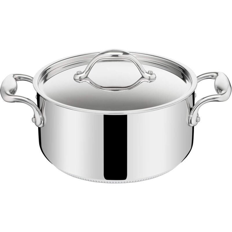 foto del prodotto lagostina casseruola in acciaio inox da 24 cm coperchio 11116031224