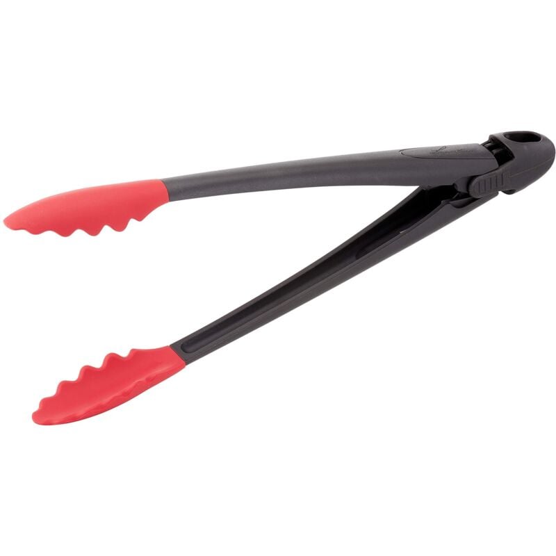 foto del prodotto lagostina - ingenio smart pinze in silicone, plastica e silicone, nero e rosso