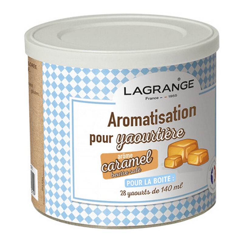 foto del prodotto lagrange barattolo da 425g burro salato gusto caramello per yogurtiera 380350