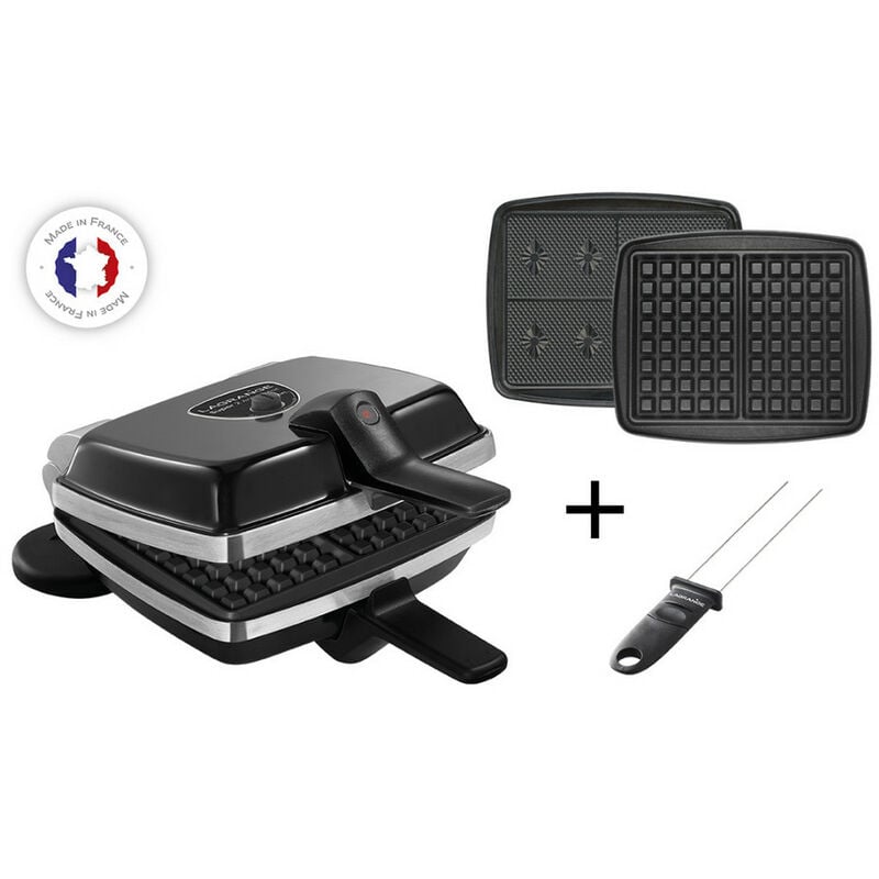 foto del prodotto lagrange croque wafer wafer 2 piastre 1000w nero 039224