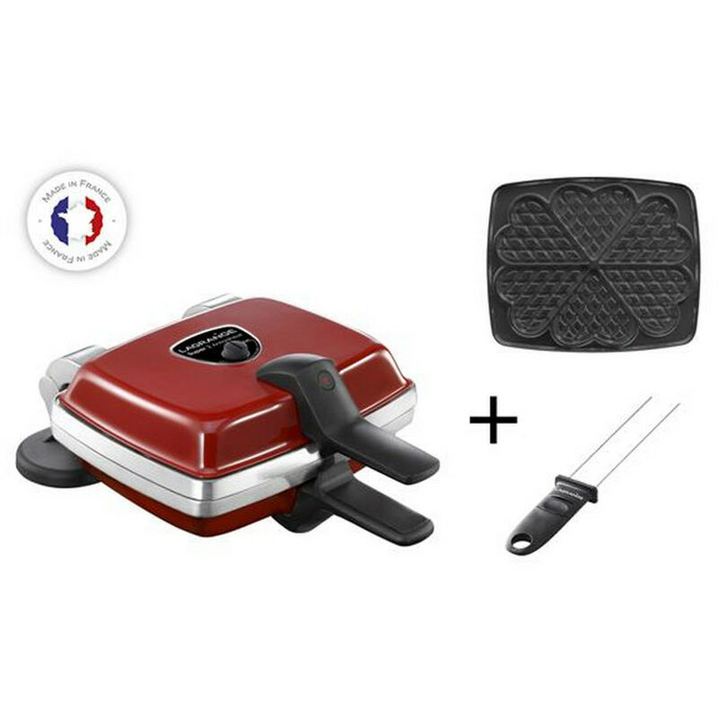 foto del prodotto lagrange macchina per waffle 2 piastre 1000w 039514