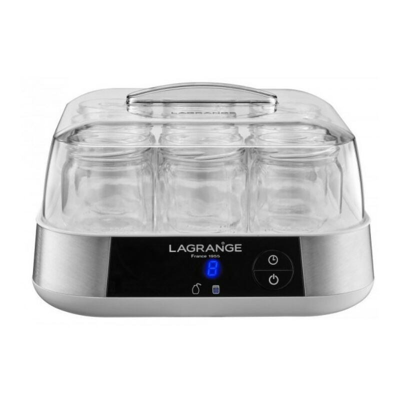 foto del prodotto lagrange yogurtiera 9 pentole 18w 459001