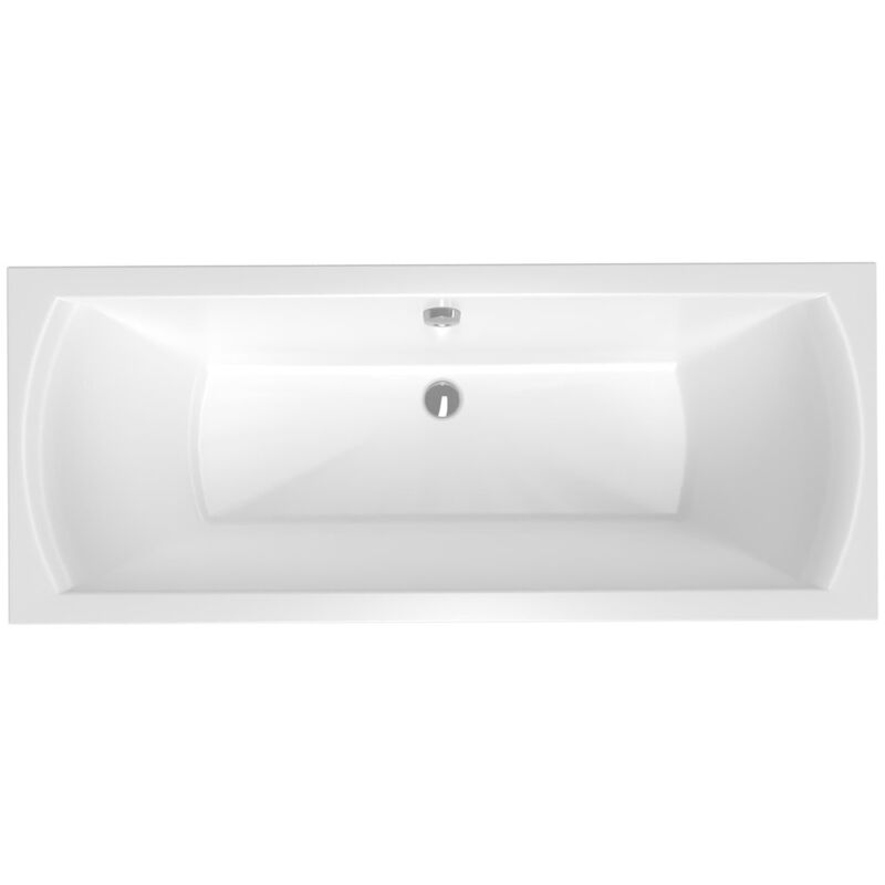 foto del prodotto laguna cube way plus, vasca da bagno, rettangolare, 160x70 cm, acrilico destro e sinistro, bianco cub1600plus - siko
