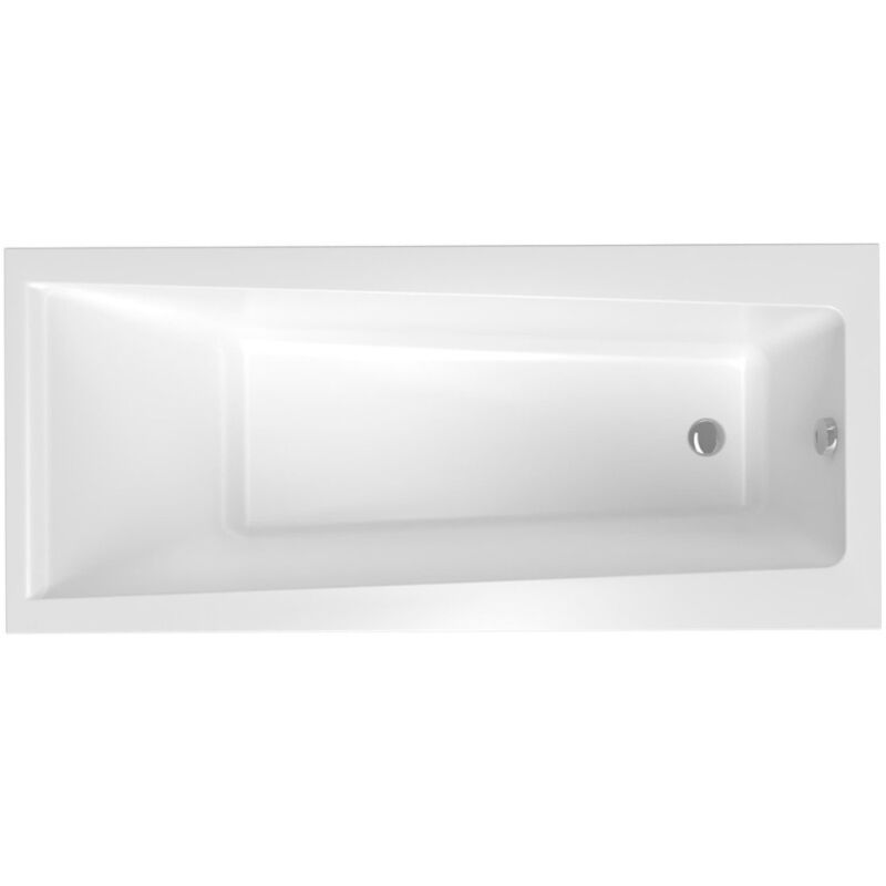 foto del prodotto laguna idea plus vasca rettangolare, 160x75 cm, acrilico, destra e sinistra, bianco id1600plus siko