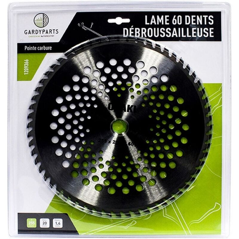 foto del prodotto lama 60 denti reef 1209366 compatibile ozaki