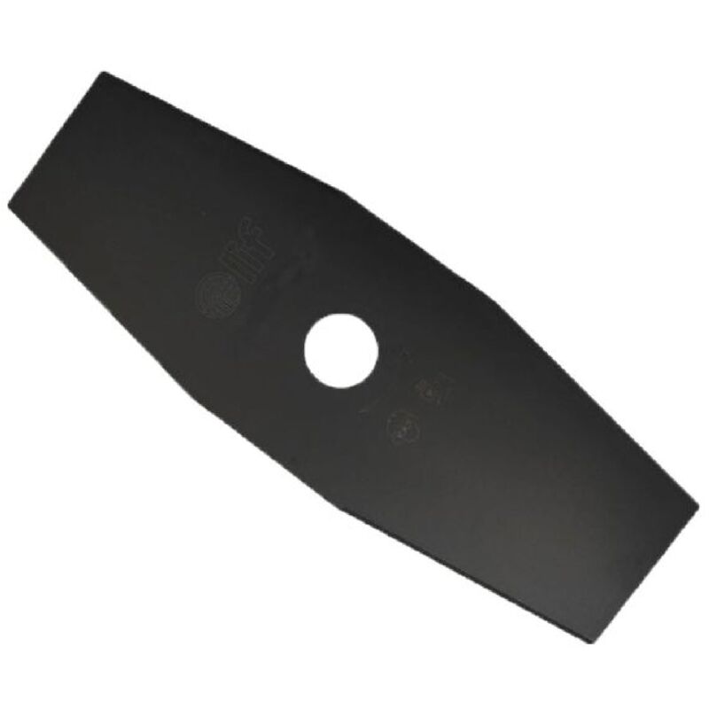 foto del prodotto lama a 2 denti lif in acciaio per taglio erba t.diagonale 250 mm