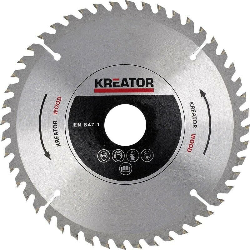 foto del prodotto lama a disco per legna 190mm 48 denti kreator