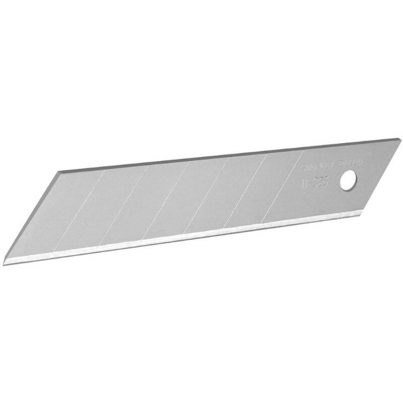 foto del prodotto lama a spezzare stanley da 25mm 10 pezzi per cutter 10 425 0 11 325