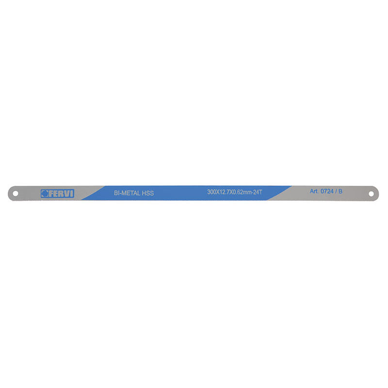 foto del prodotto lama bimetallica acciaio hss bi metal 300 mm fervi 0724 b