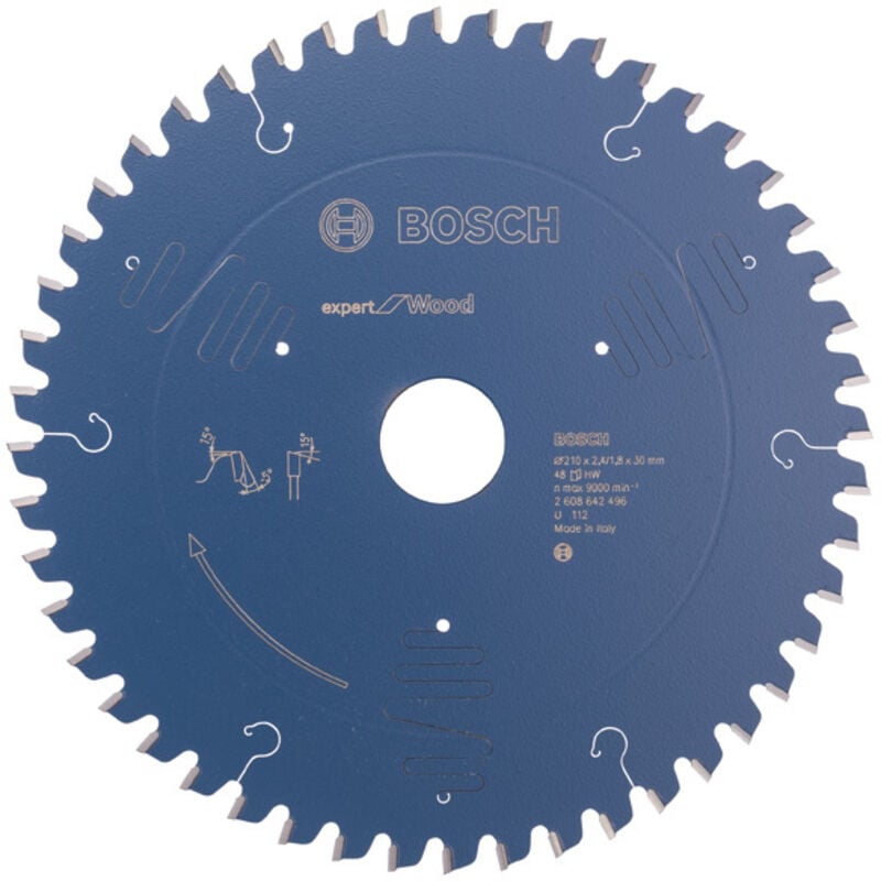 foto del prodotto lama circolare expert per legno, 210 x 30 x 2,4 mm, 48 denti