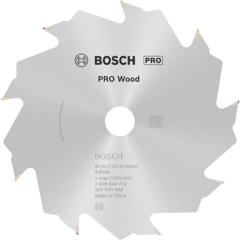 foto del prodotto lama circolare pro wood, 130 x 2 x 16 mm, t9
