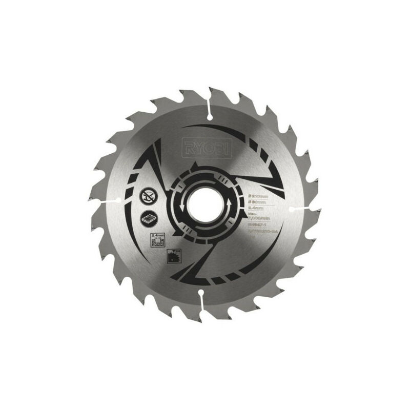 foto del prodotto lama da banco ryobi 210 mm 24 denti ratsb210 24