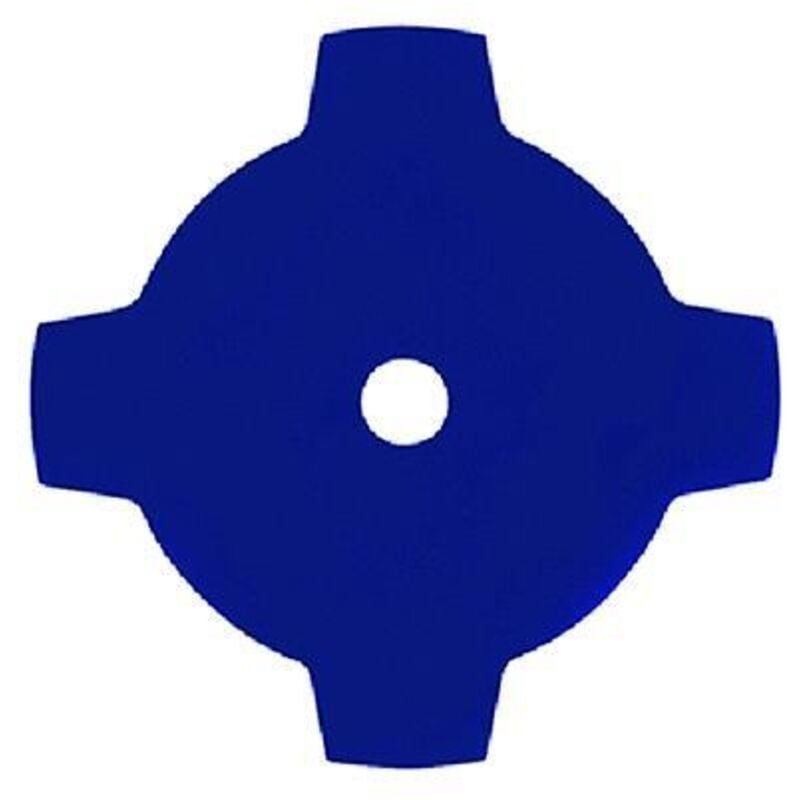 foto del prodotto lama decespugliatore 4 denti in acciaio sks per taglio erba e arbusti -230 mm