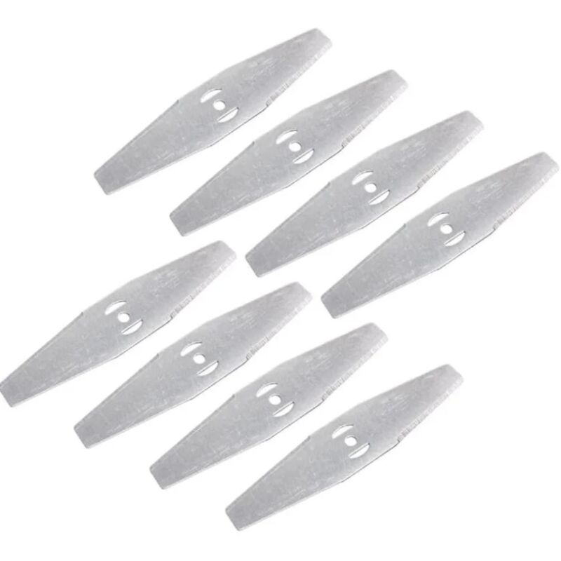 foto del prodotto lama di ricambio per decespugliatore a batteria da 8 pezzi, decespugliatore a batteria da 24 v con lama in metallo, accessori per decespugliatore