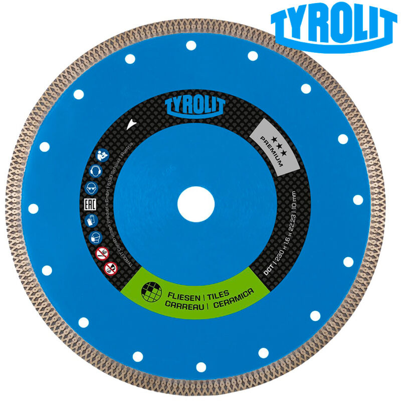 foto del prodotto lama diamantata continua 1a1r 115x1,2x22,23 dct. tyrolit