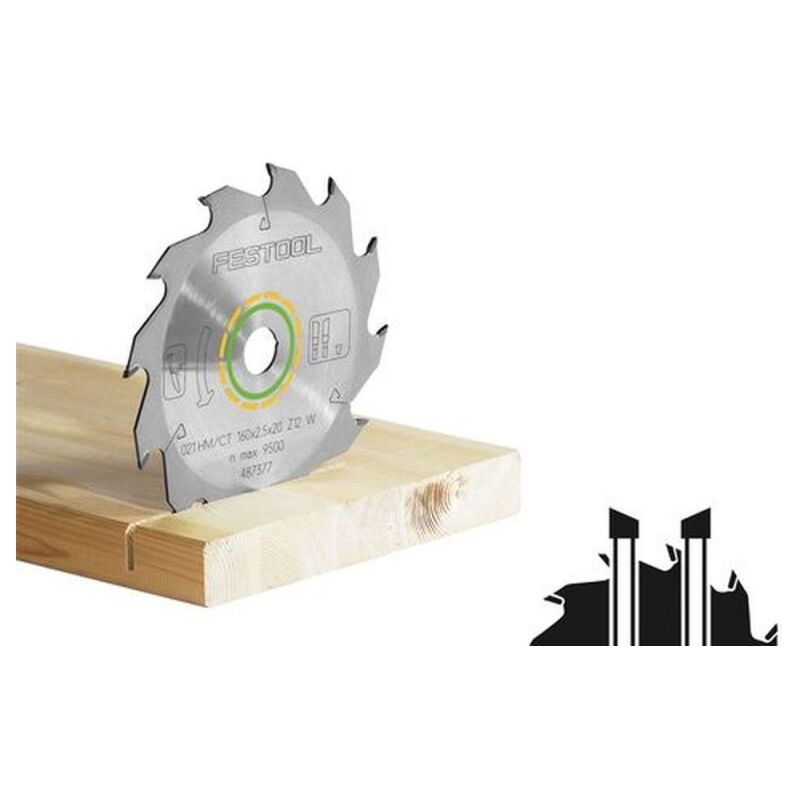 foto del prodotto lama hw 210x2,6x30 w18 wood standard 493197 festool