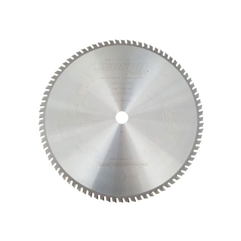 foto del prodotto lama in metallo duro 320mm jepson metallo 608276