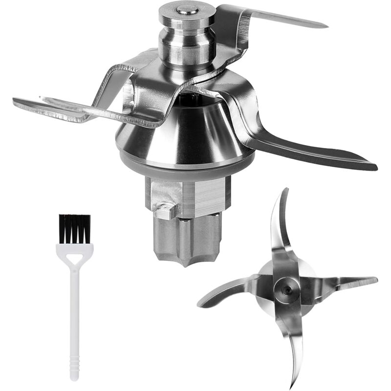 foto del prodotto lama per coltello aiperq group compatibile con vorwerk thermomix tm31 in acciaio inox, accessori di ricambio per frullatore robot da cucina
