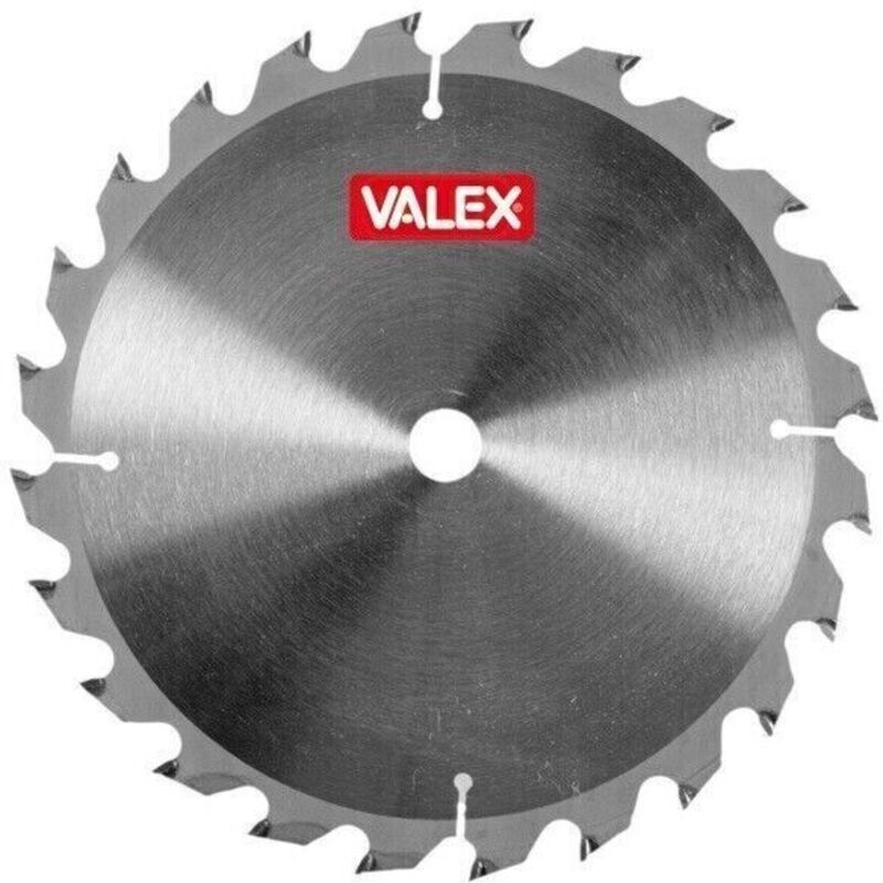 foto del prodotto lama per legno sega circolare laser 24 denti diam 210 mm 1452786 z24 valex