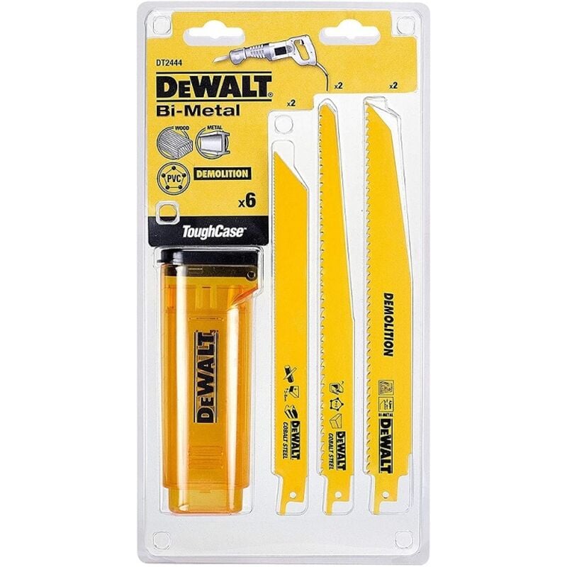 foto del prodotto lama per sega a nastro dewalt set di 6 - dt2444-qz