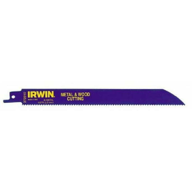 foto del prodotto lama per sega alternativa irwin 150 mm 10 tpi metallo legno 2 pezzi 