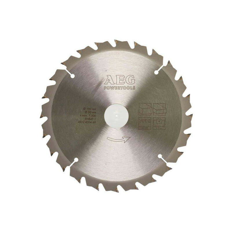foto del prodotto lama per sega circolare aeg 2.2x190mm 4932430469