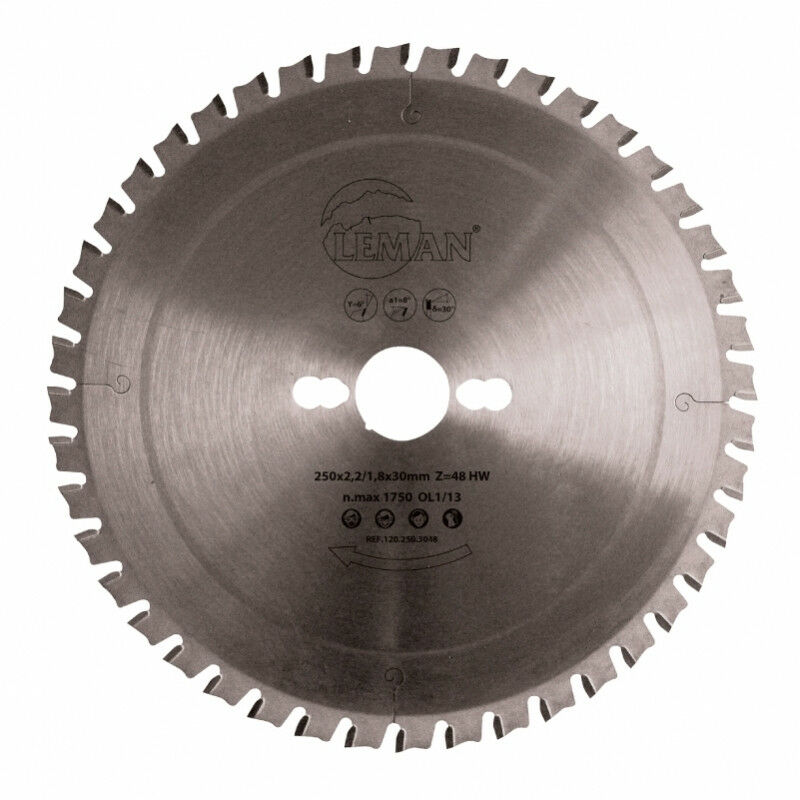 foto del prodotto lama per sega circolare per metalli 210x30x40z metalli speciali leman