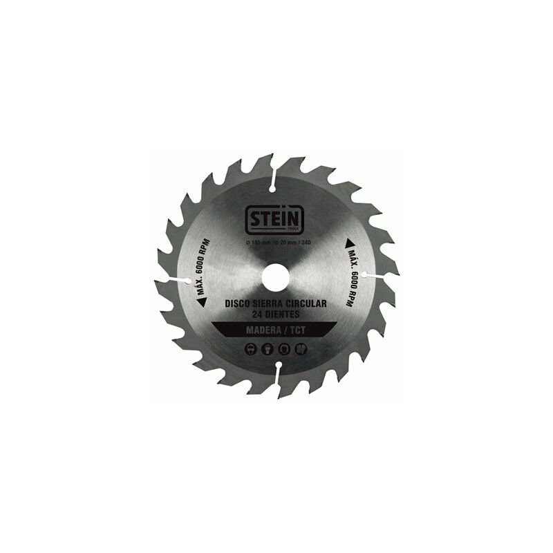 foto del prodotto lama per sega circolare stein 180 mm 24 denti