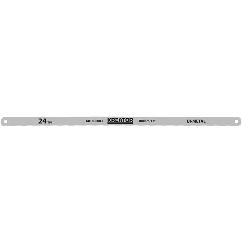 foto del prodotto lama per seghetto met lico 2 pezzi 330mm kreator set di 2 lame