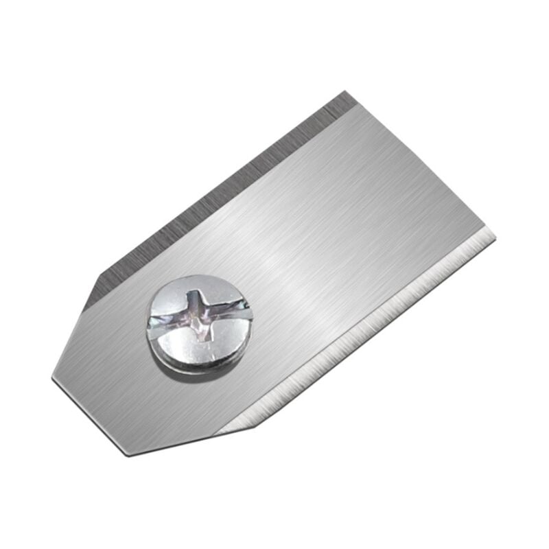 foto del prodotto lama per tosaerba robotizzato 35 x 18 x 0,75 mm, argento , ricambio universale per tosaerba automatico, accessorio per diserbo. - bebusingoto
