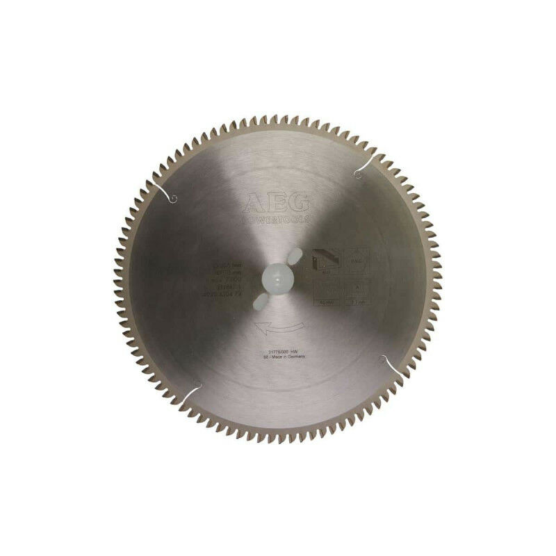 foto del prodotto lama radiale 96 denti aeg 3.2x305mm 4932430474