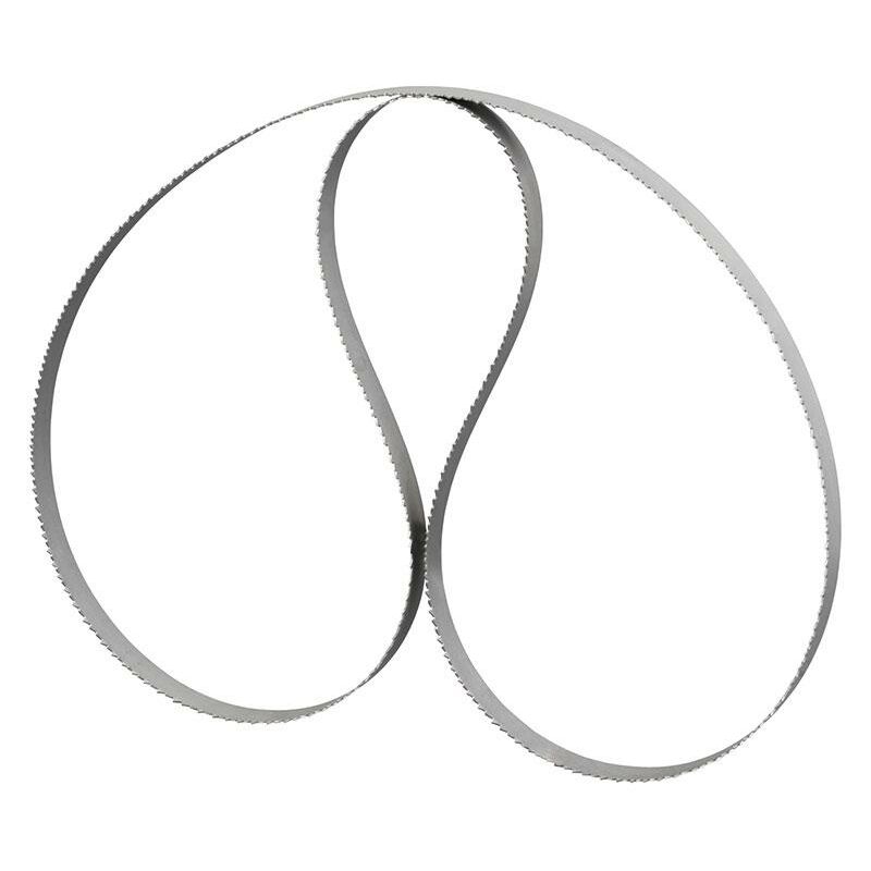 foto del prodotto lama sega a nastro 2450x27x0.90 mm t 8/11bi-metal m42 metallo fervi lb09/2475